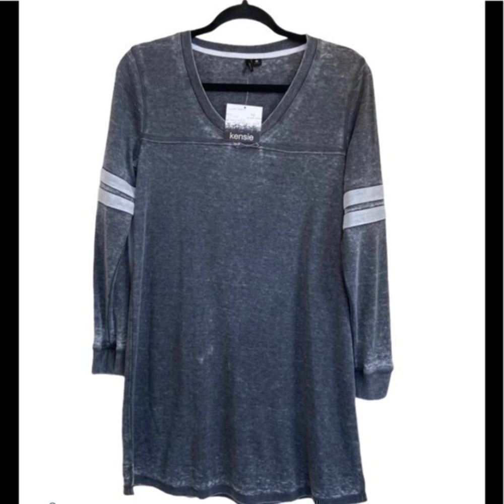 Kensie long sleeve oversized casual sweater